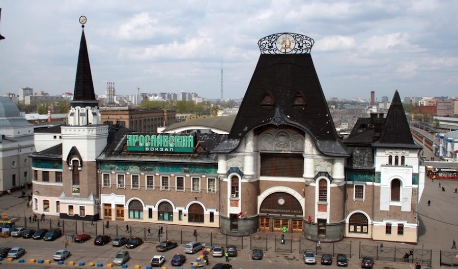 Ярославский вокзал в Москве и Царскосельский (Витебский) вокзал в Петербурге_001